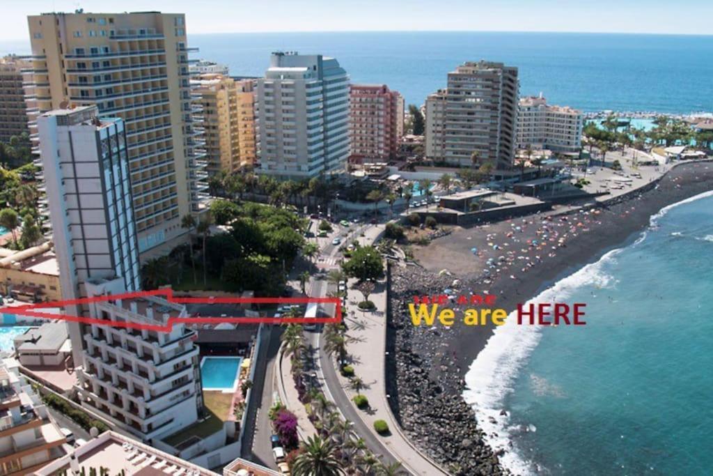 First Line Beach Apartment Puerto de la Cruz  Eksteriør billede